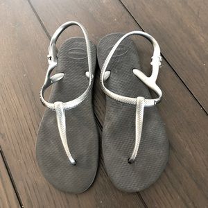 Havaianas Thong Sandals, Size 6/7